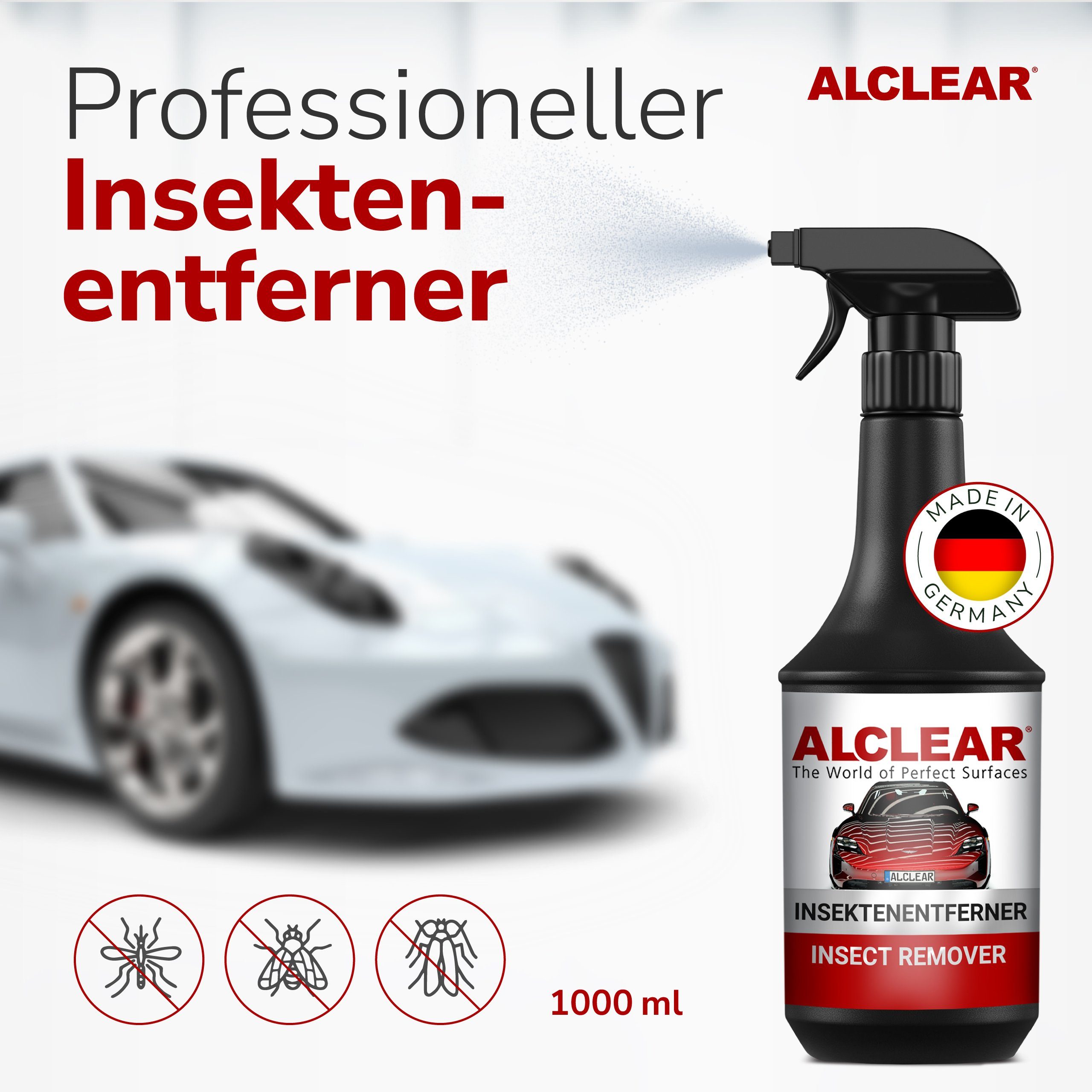 ALCLEAR Cockpitpflege Auto Reiniger - Innenraumreiniger - 100