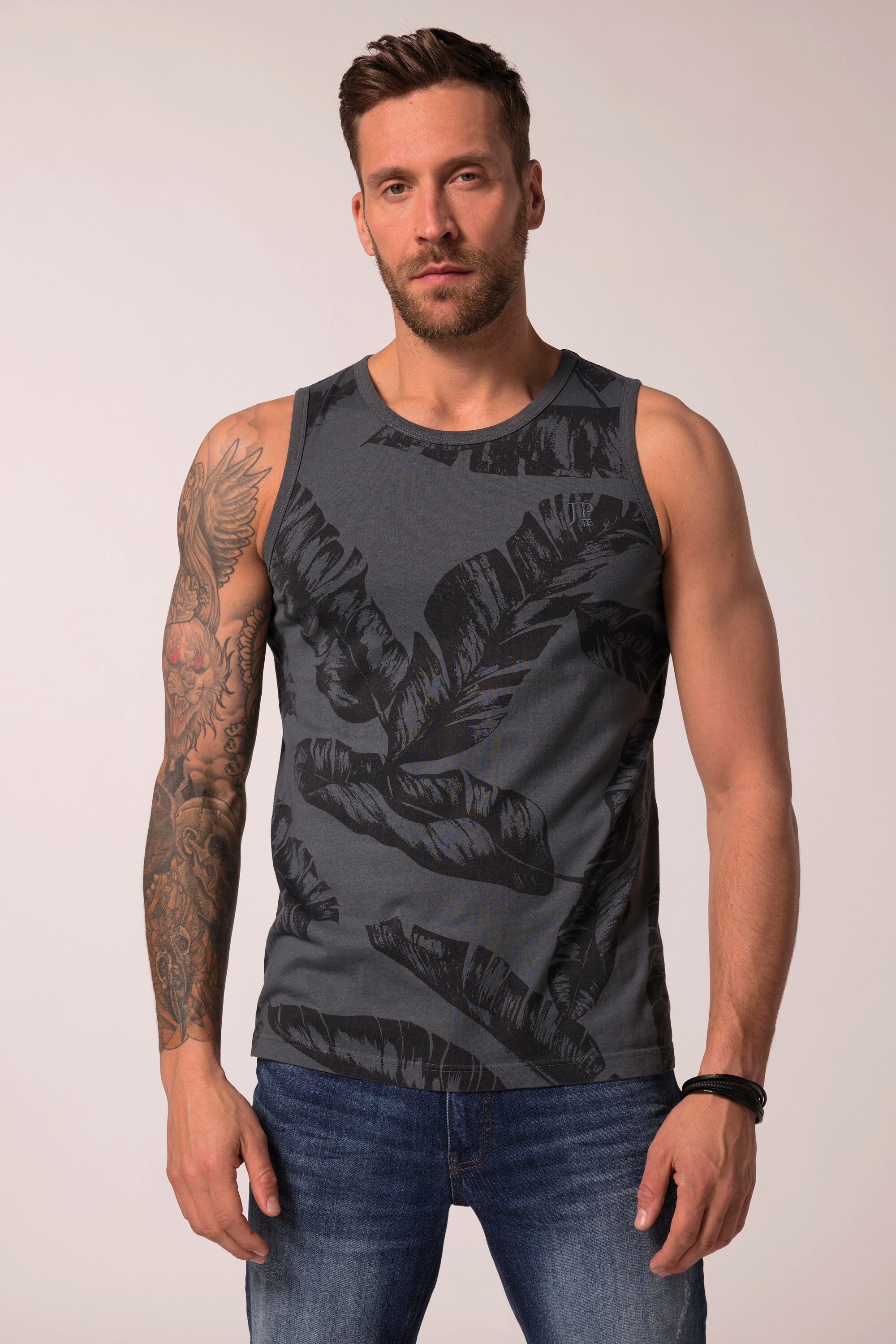 JP1880 T-Shirt JP1880 Tanktop ärmellos floraler Print bis 8 XL günstig online kaufen