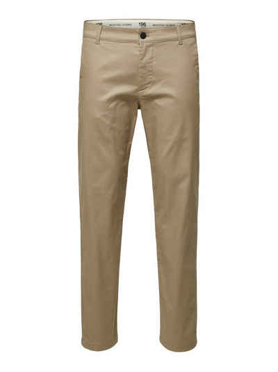 SELECTED HOMME Chinohose »SLHSTRAIGHT-STOKE« aus Baumwolle