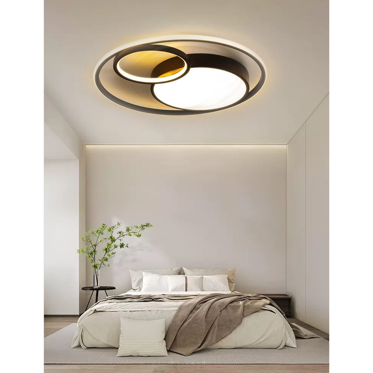 ibettertec Deckenleuchten LED Deckenlampe Ø40cm,Dimmbar mit günstig online kaufen