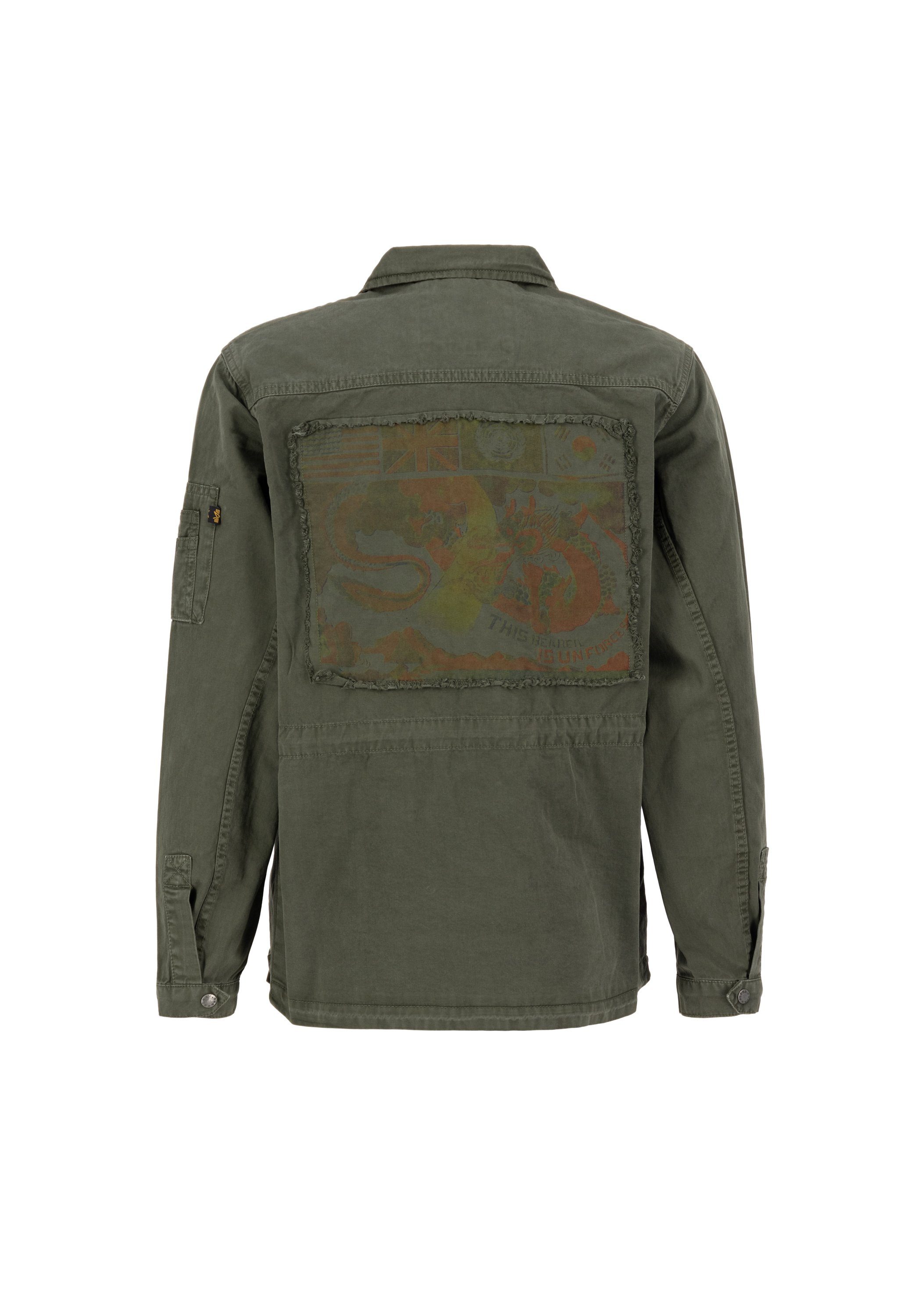 Fieldjacket greyblack LWC Jackets Field Field Industries - Industries Jacket Alpha Men Alpha