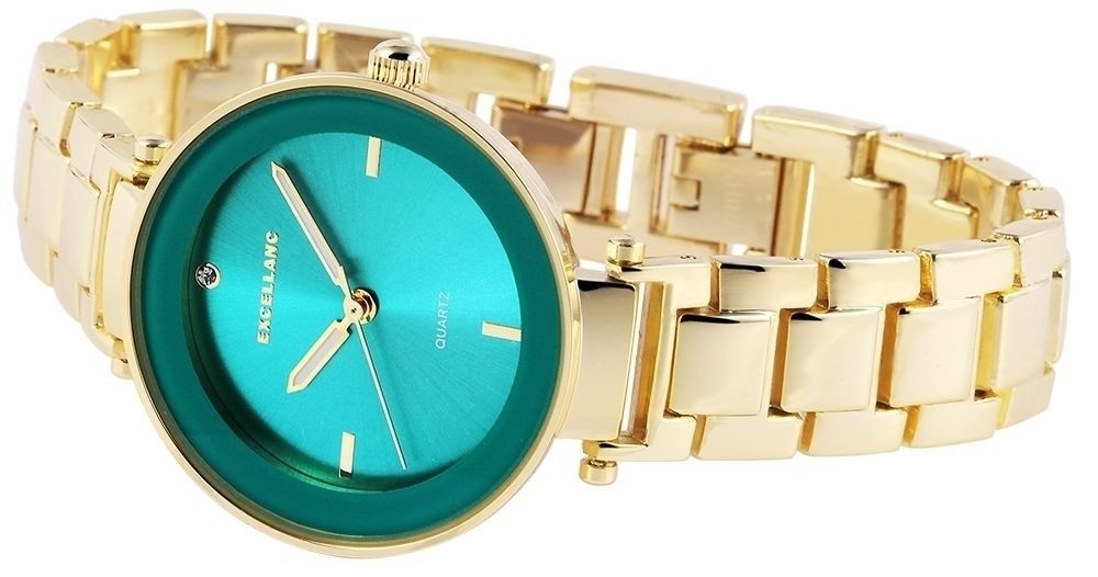 EXCELLANC Quarzuhr 180503500038 Excellanc Damenuhr mit Metallarmband günstig online kaufen