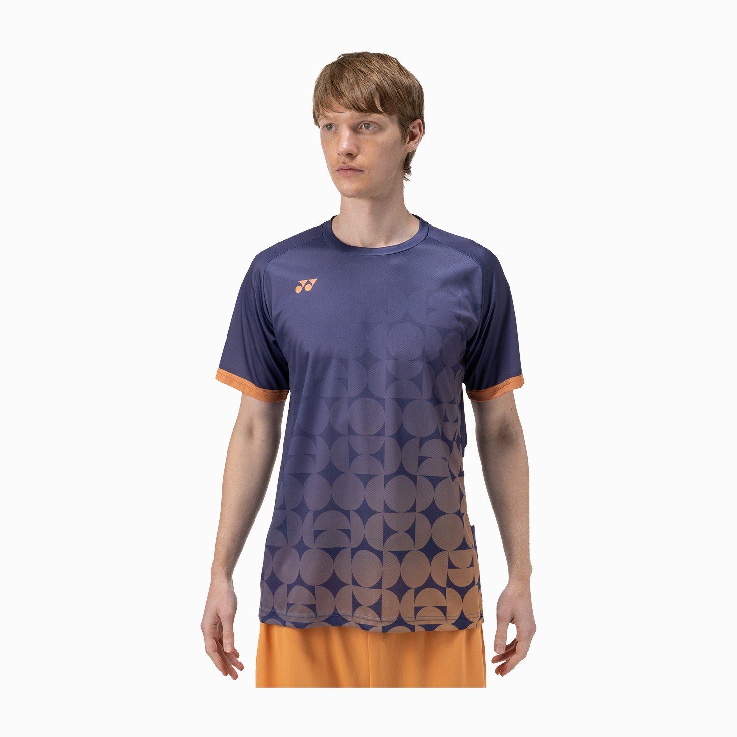 Yonex T-Shirt Practice Print 16746 (100% Polyester) 2025 Blueberry blau Herren
