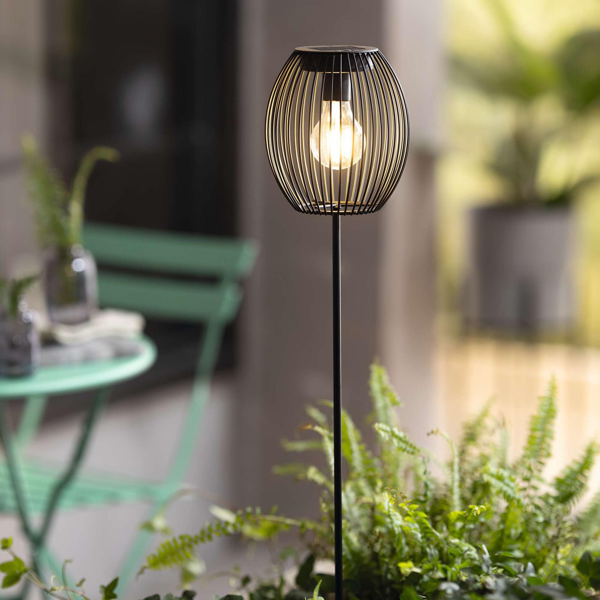 Frank Flechtwaren LED Solarleuchte LED-Stecker "Solar" günstig online kaufen
