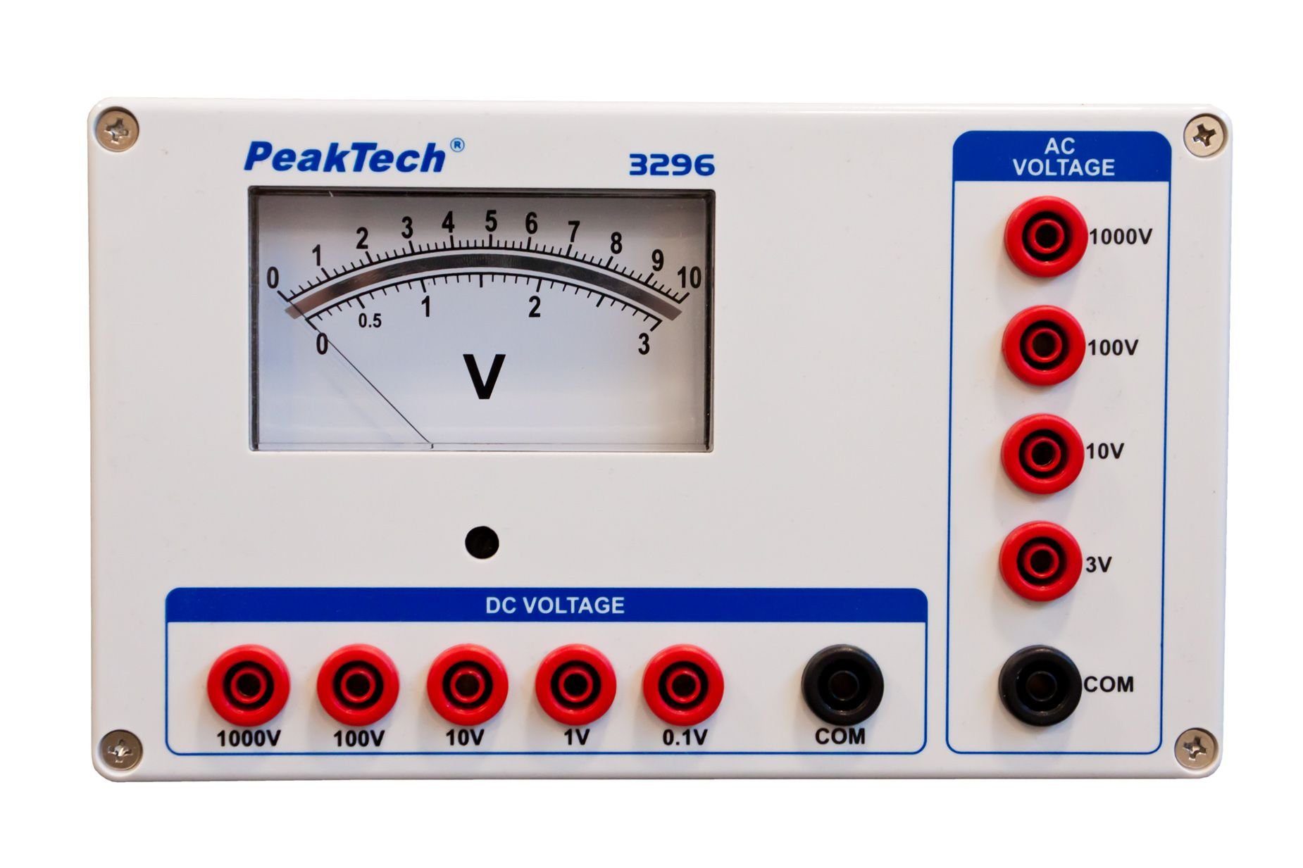PeakTech Spannungsprüfer PeakTech P 3296: Analog Voltmeter ~ 1000V AC/DC, (1 St) | Schraubendreher