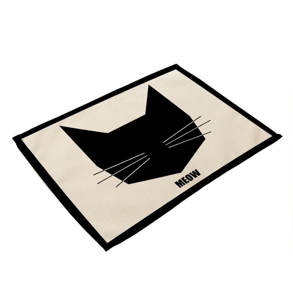 Fußmatte 5 mm Höhe: Fußmatte Passform-Fußmatten Gummi St) Katzen, LENBEST (4