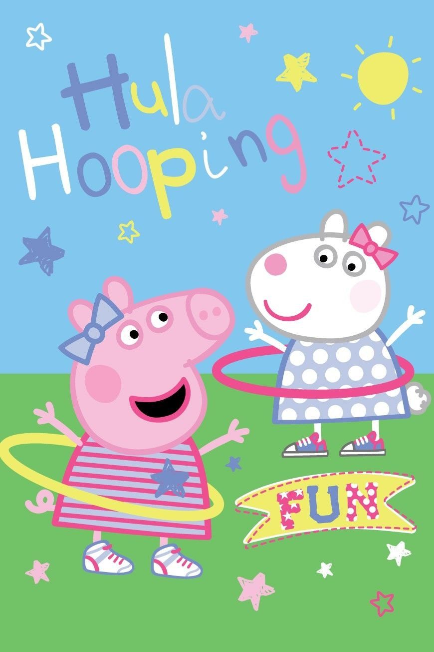 Peppa Pig Tagesdecke Peppa Pig Kinder-Decke kuschelig & weich 100x150 cm, Fleece-Decke