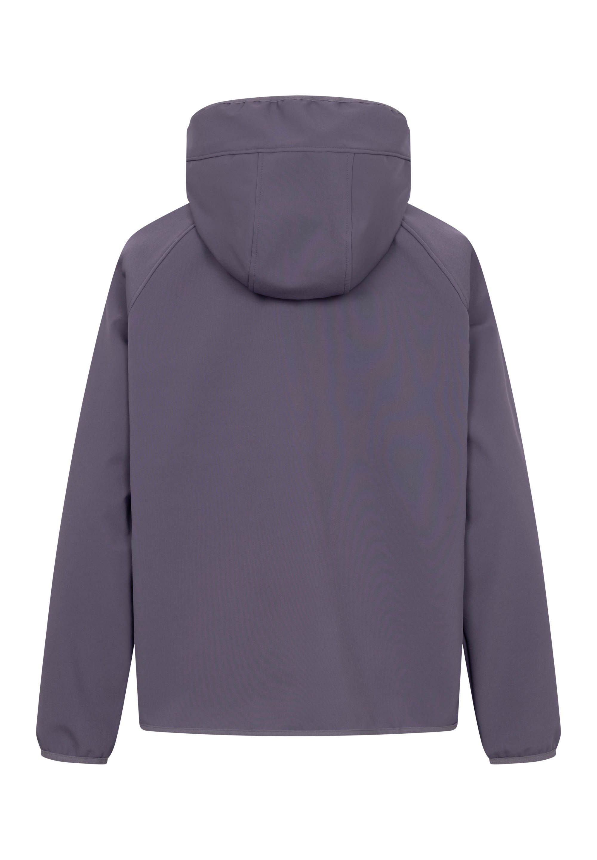 Derbe Softshelljacke Peutby wasserabweisend, winddicht, Kapuze