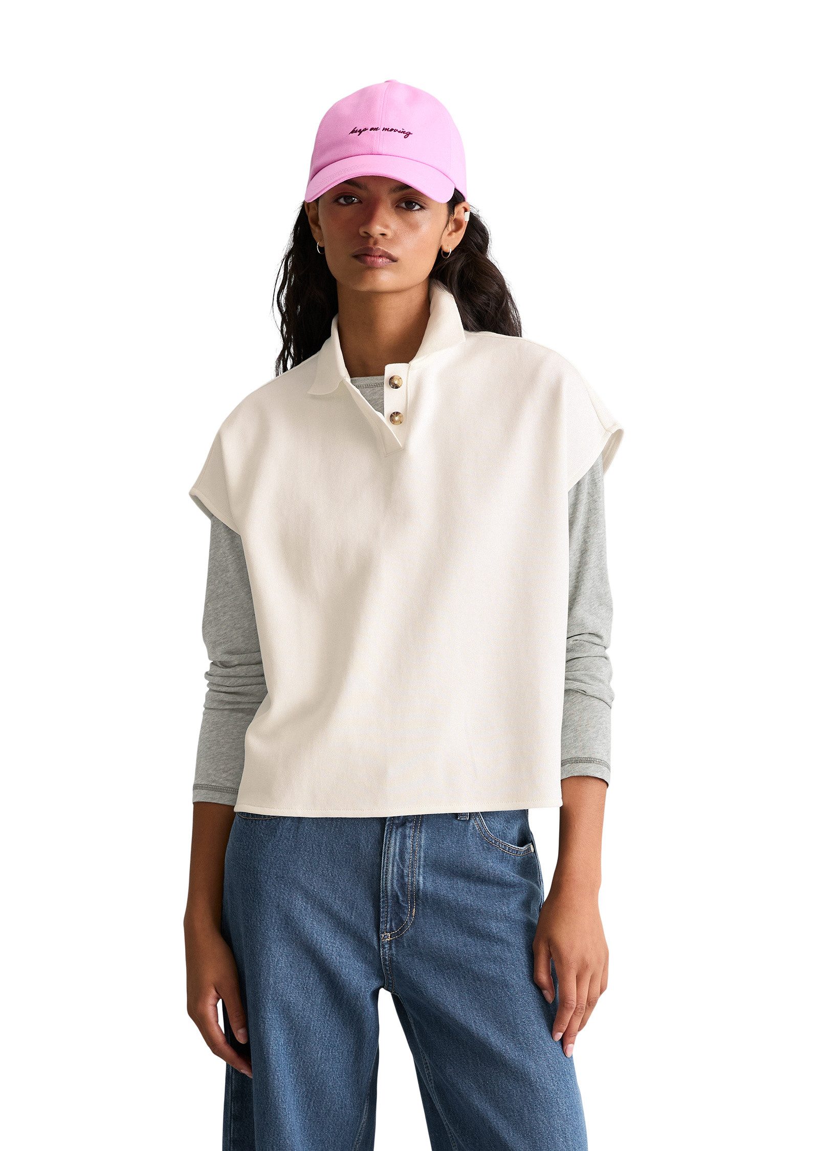 Marc O'Polo DENIM Poloshirt aus Organic Cotton