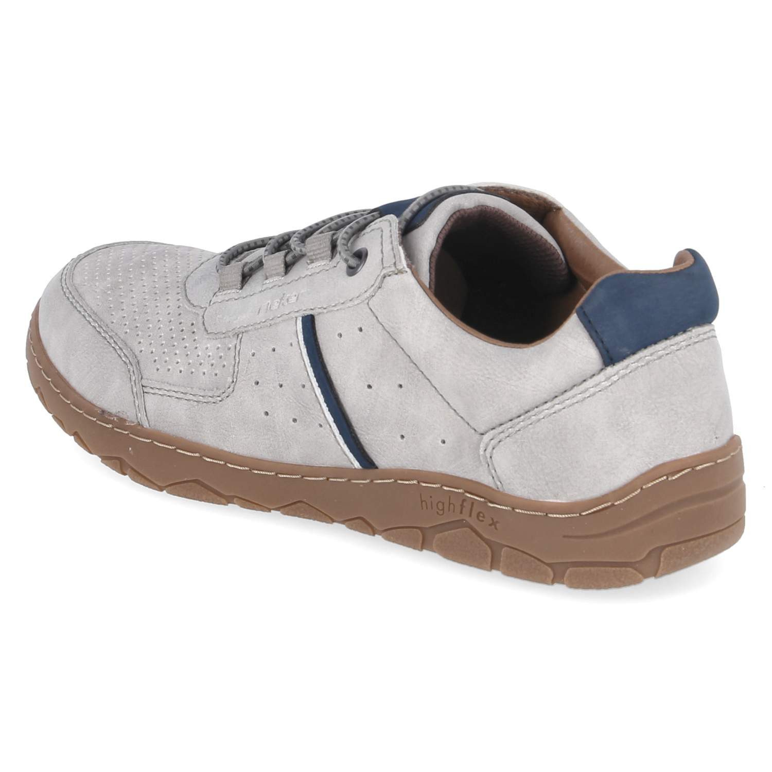 Rieker Rieker 08351-40 Herren Synthetik grey Schnürschuh