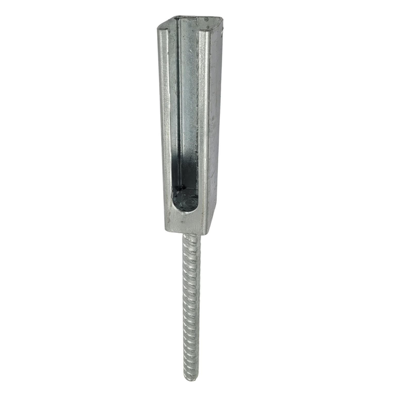 Doppelstabmattenzaun Montageadapter für Zaunpfosten 40 x 60 mm