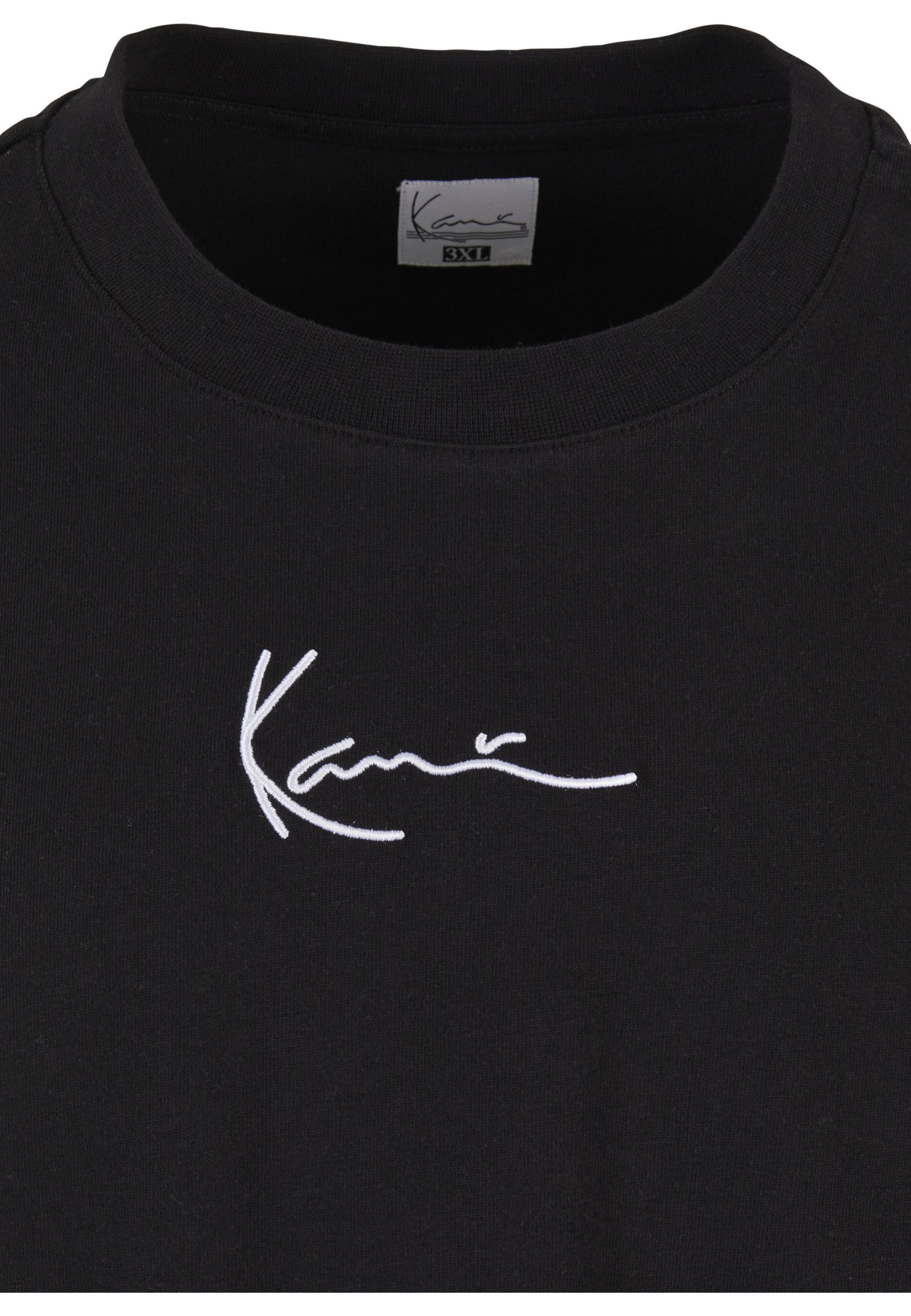 Karl Kani T-Shirt Karl Kani Herren KK Small Signature Tee black Plus Size (1-tlg)