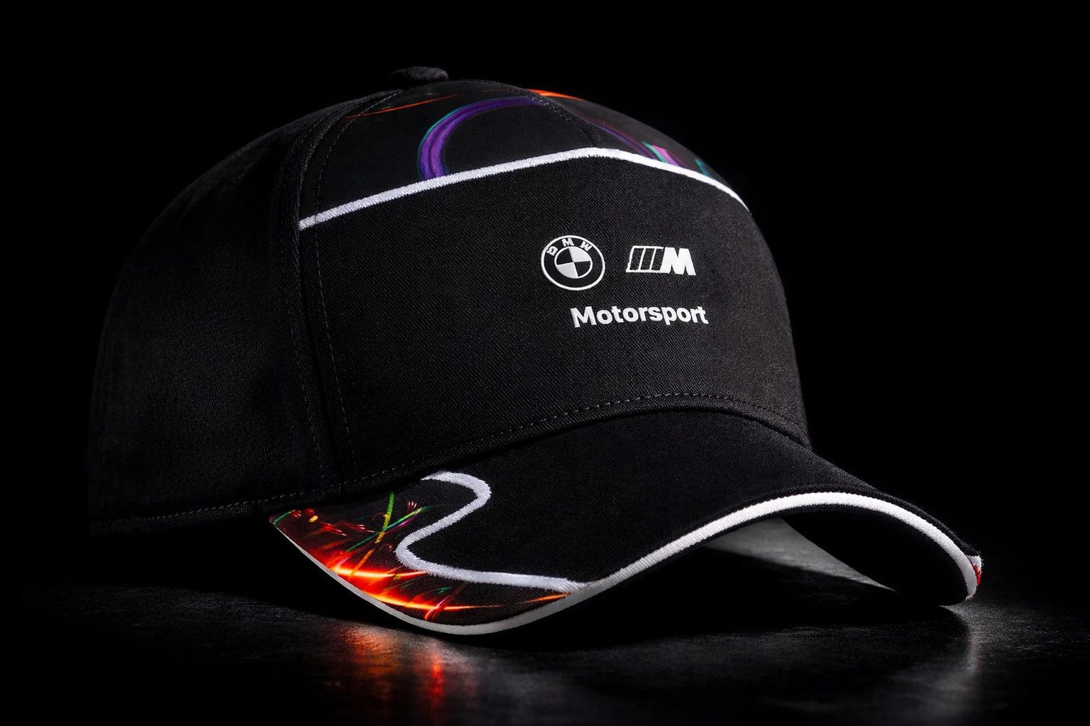 BMW Baseball Cap BMW M Motorsport Cao Fei Baseball Cap Glow‑in‑the‑Dark Snapback (1-St)