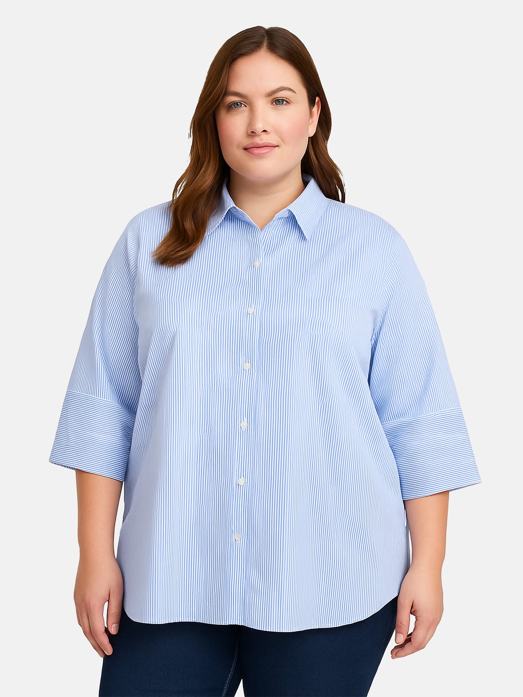 ONLY CARMAKOMA Blusenshirt Klassisches Design mit günstig online kaufen