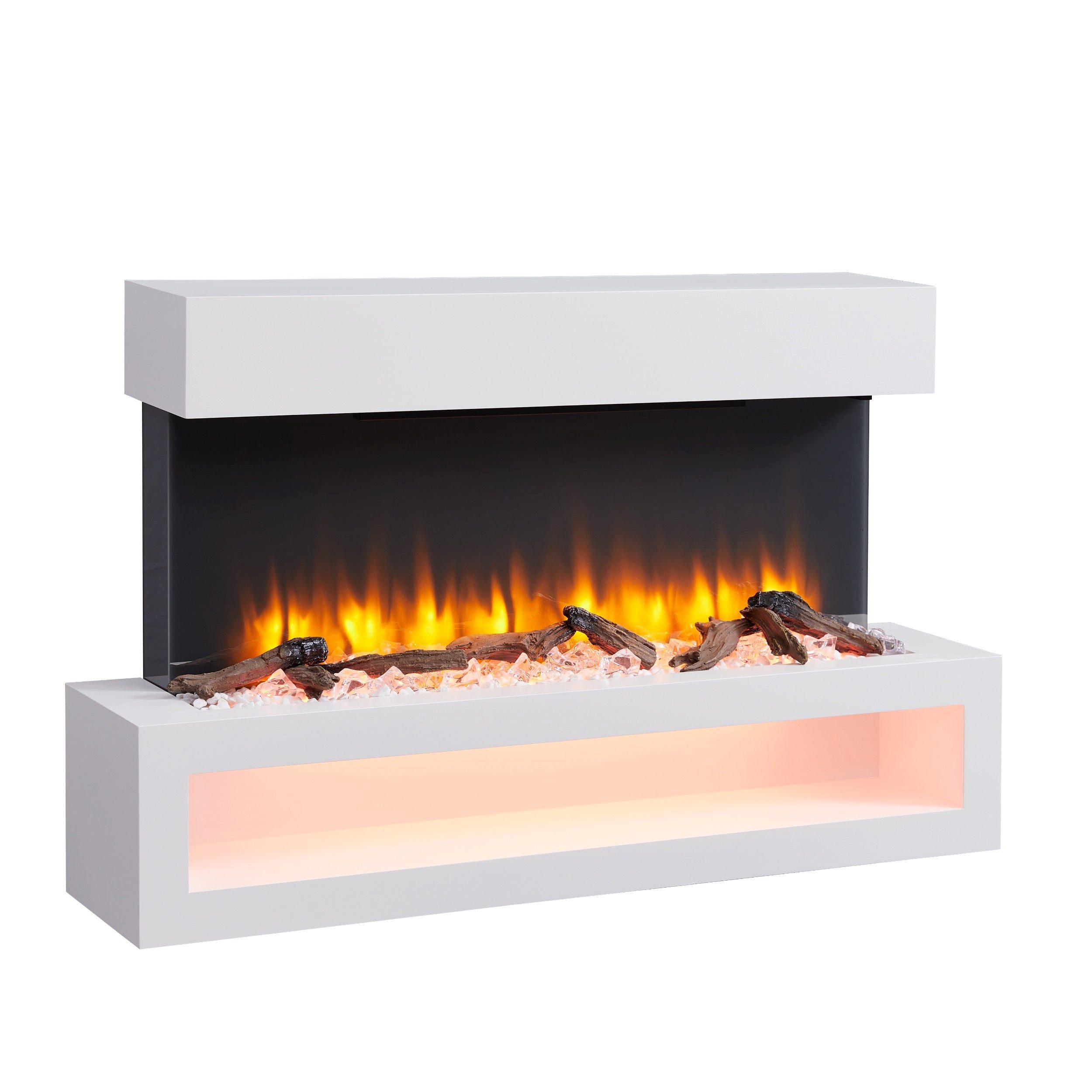 Balderia Elektrokamin Elektrokamin BALDERIA Nikos - Wandkamin, 2000 W - Wei günstig online kaufen