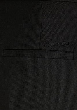 Calvin Klein Stoffhose mit Gürtelschlaufen