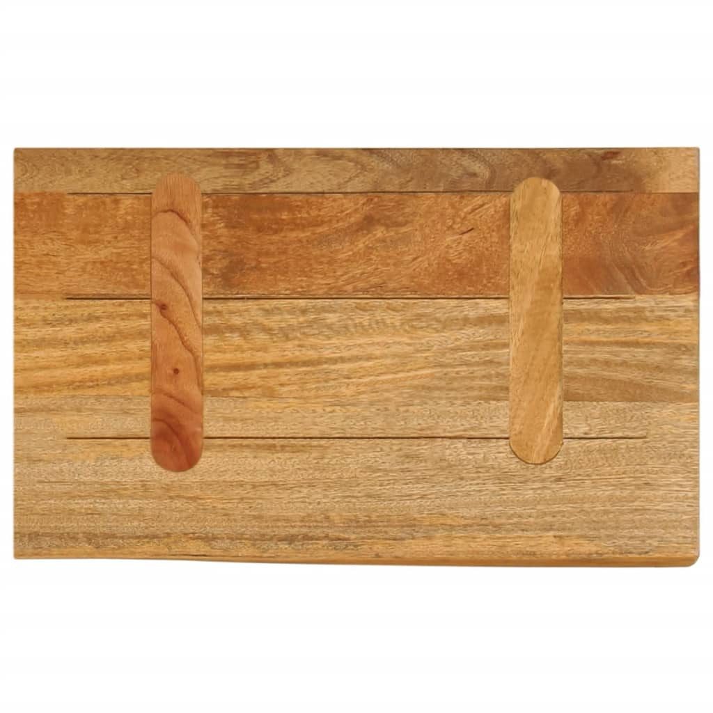 vidaXL Tischplatte Tischplatte mit Baumkante 50x30x3,8 cm Massivholz (1 St) – Bild 5 von 5