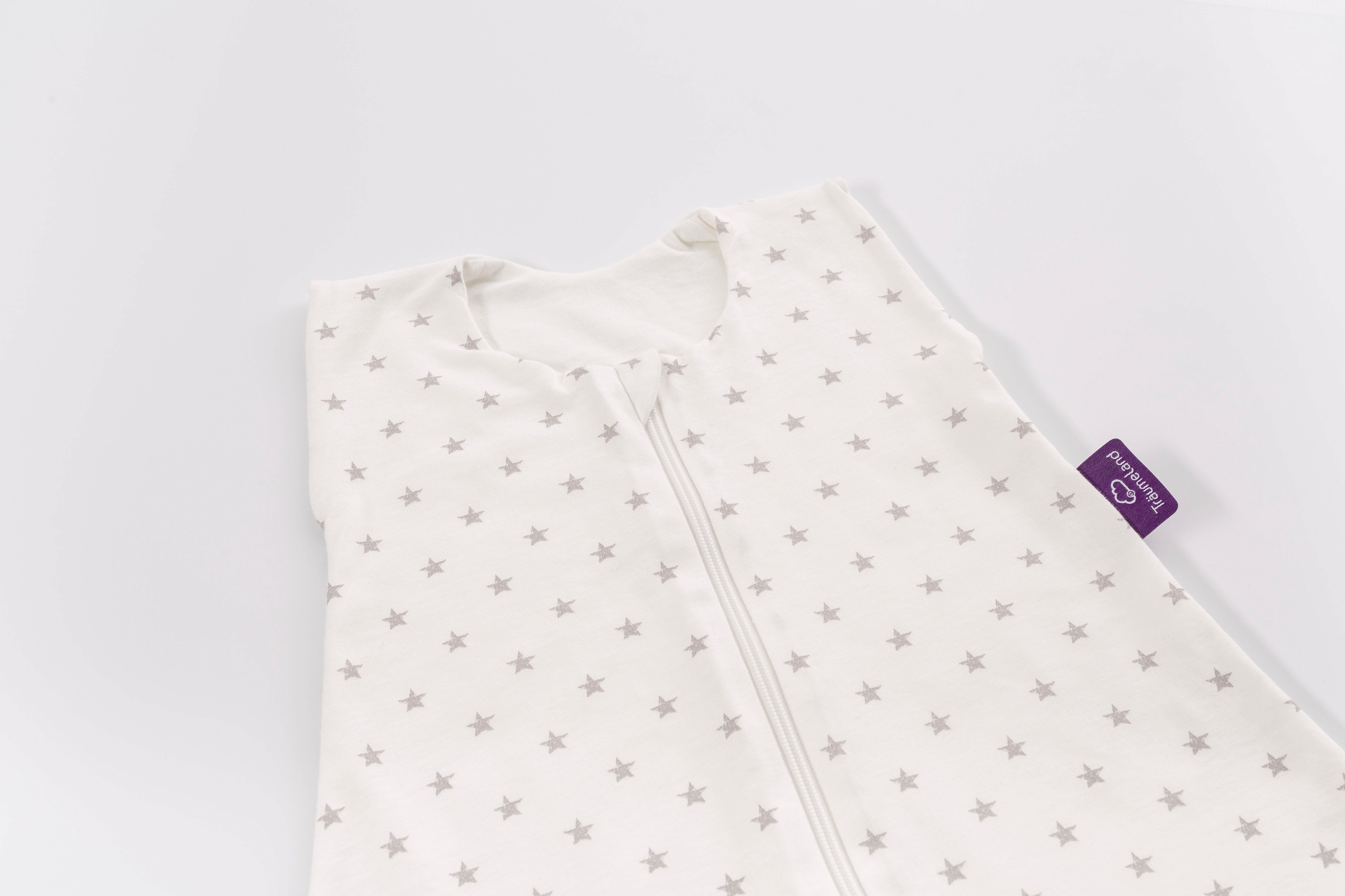 Baumwolle, Träumeland LIEBMICH Design Sternchen grau (1 Sommerschlafsack tlg) Babyschlafsack