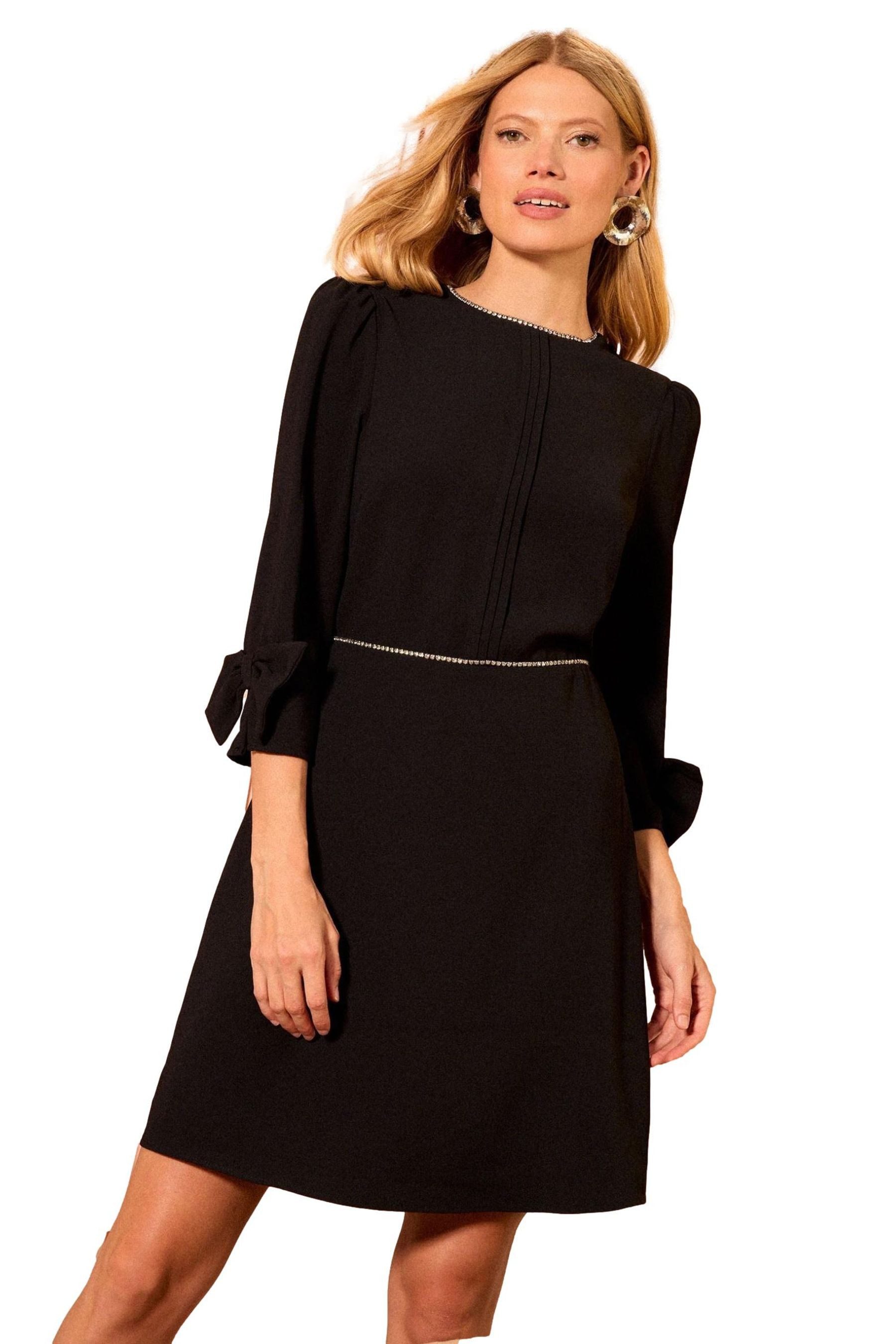 Love & Roses Minikleid Love & Roses Minikleid mit Zierschleifen, Regular (1 günstig online kaufen