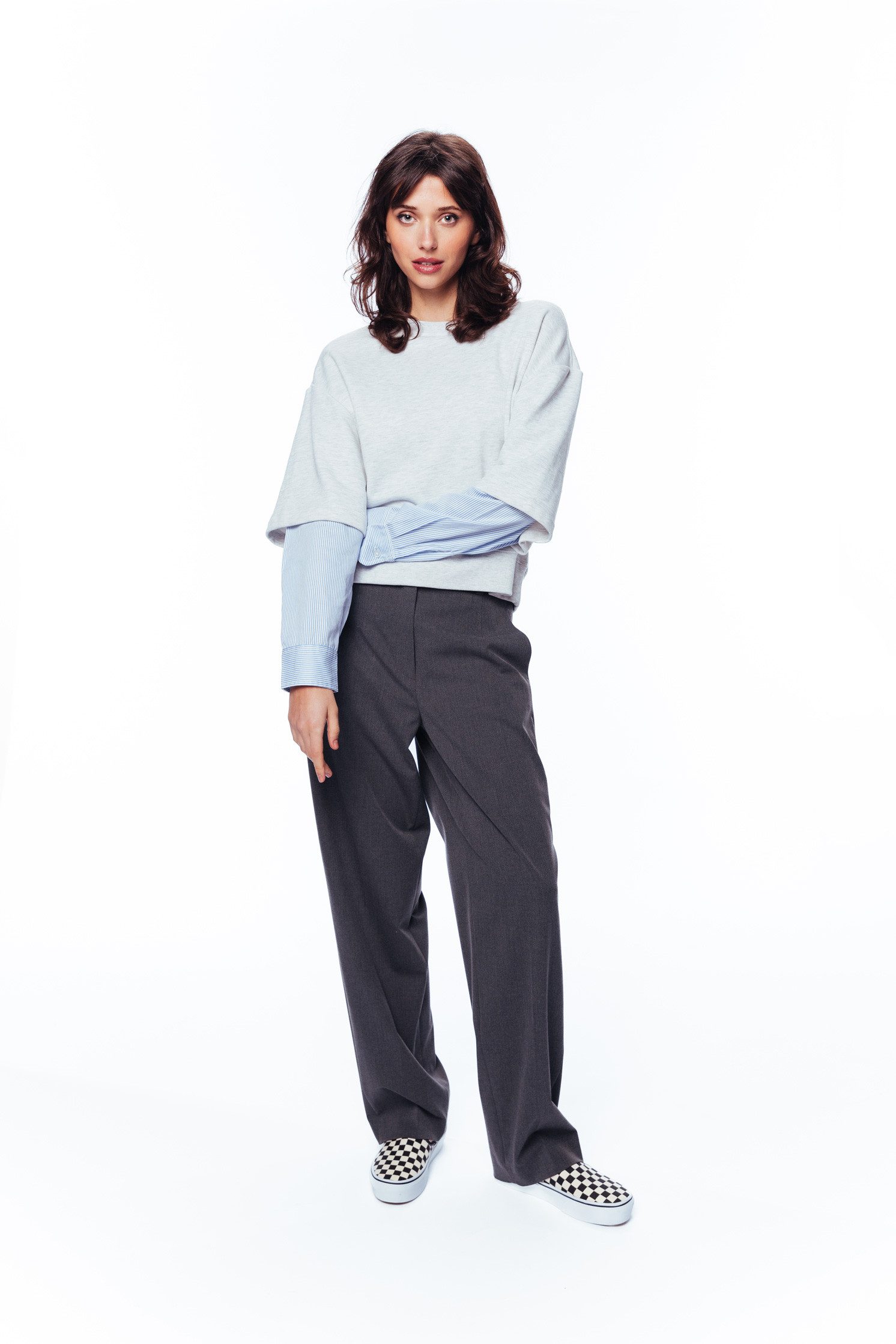 Catwalk Junkie Sweatshirt Sweater with blouse sleeves