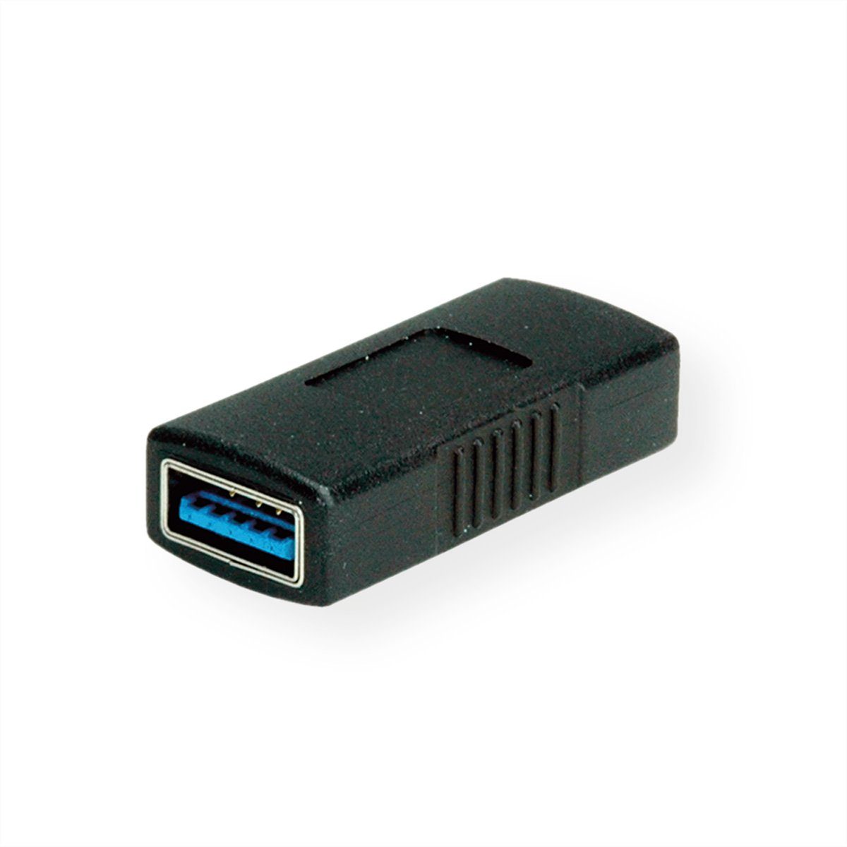 VALUE USB 3.2 Gen 1 Gender Changer, Typ A BU/BU Computer-Adapter USB 3 Typ A Weiblich (Buchse) zu USB 3 Typ A Weiblich (Buchse), 4.0 cm