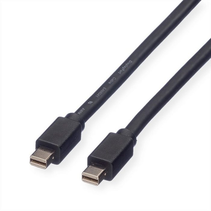 ROLINE DisplayPort Kabel Mini DP ST - Mini DP ST Audio- & Video-Kabel Mini DisplayPort Männlich (Stecker) Mini DisplayPort Männlich (Stecker) (200.0 cm)
