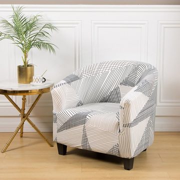 Stuhlhusse Abnehmbarer Sessel, Sofa-Schonbezug, Möbelschutz für Wohnzimmer, Juoungle