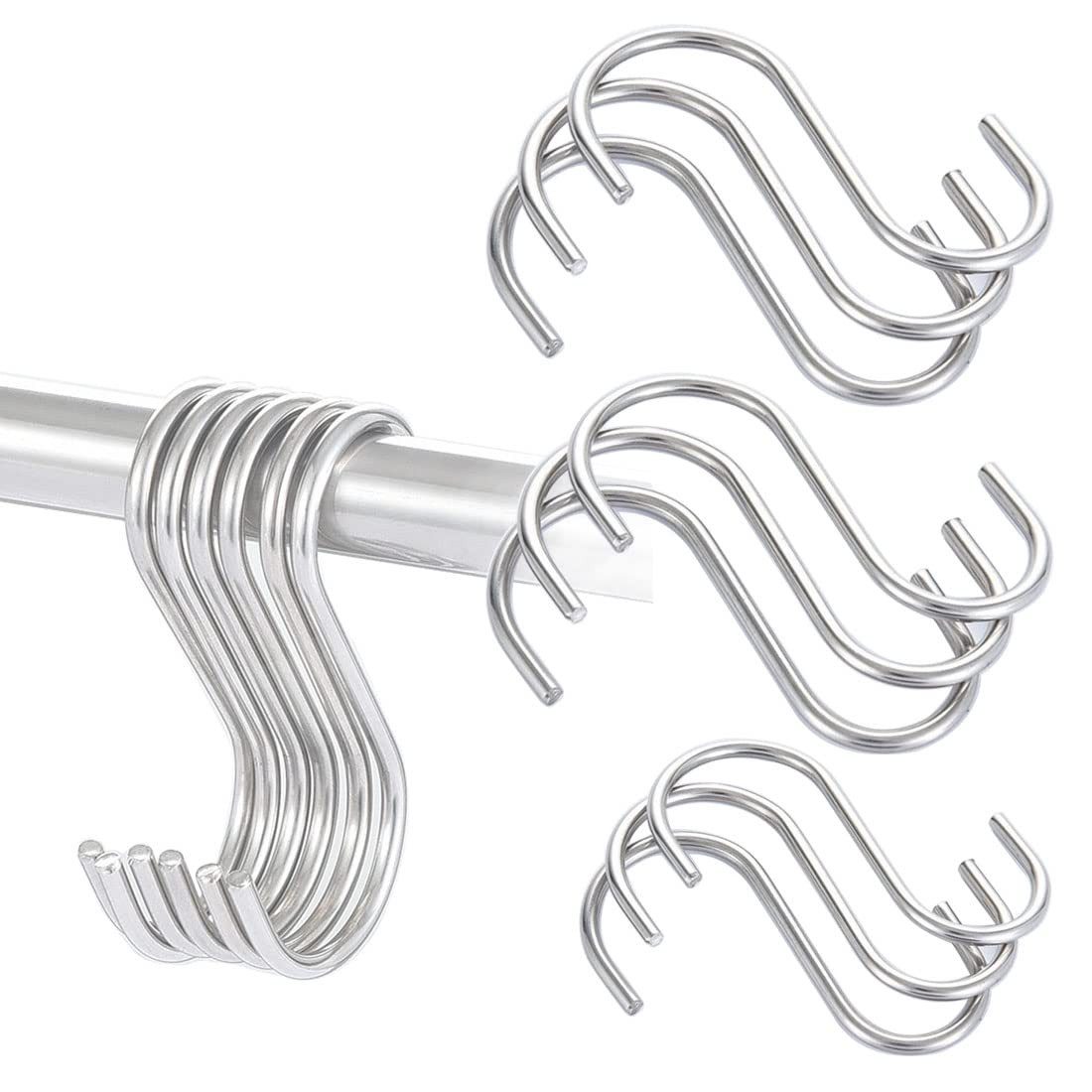 BlingBin S-Haken Wandhaken Aufhängehaken Edelstahl S Haken Schwerlast Haken günstig online kaufen