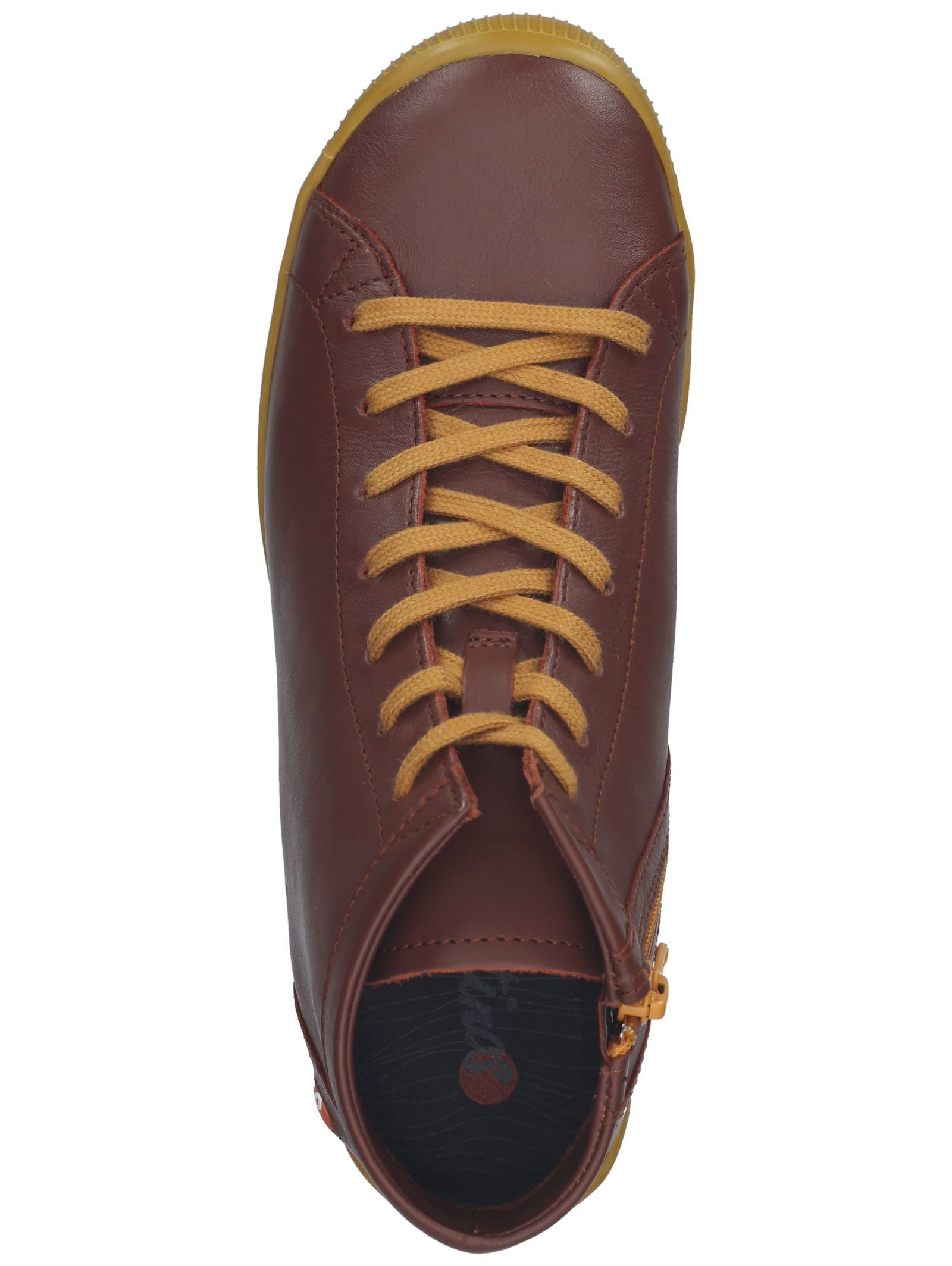 softinos softinos Stiefelette Leder Schnürstiefelette