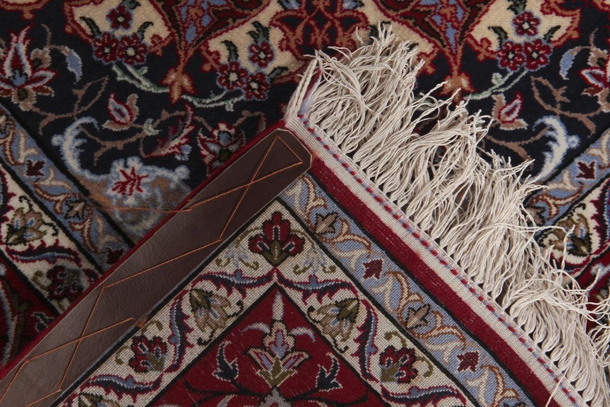 Höhe: rechteckig, Orientteppich Orientteppich, mm Nain Handgeknüpfter Isfahan Seidenkette Trading, 6 155x235