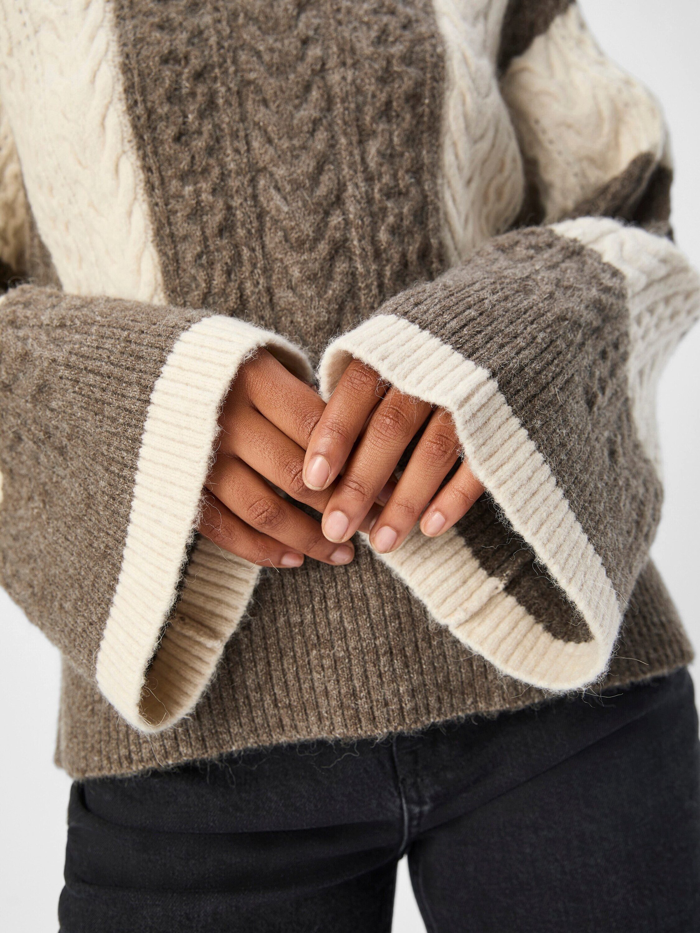 Object Strickpullover OBJRosa (1-tlg) Plain/ohne Details