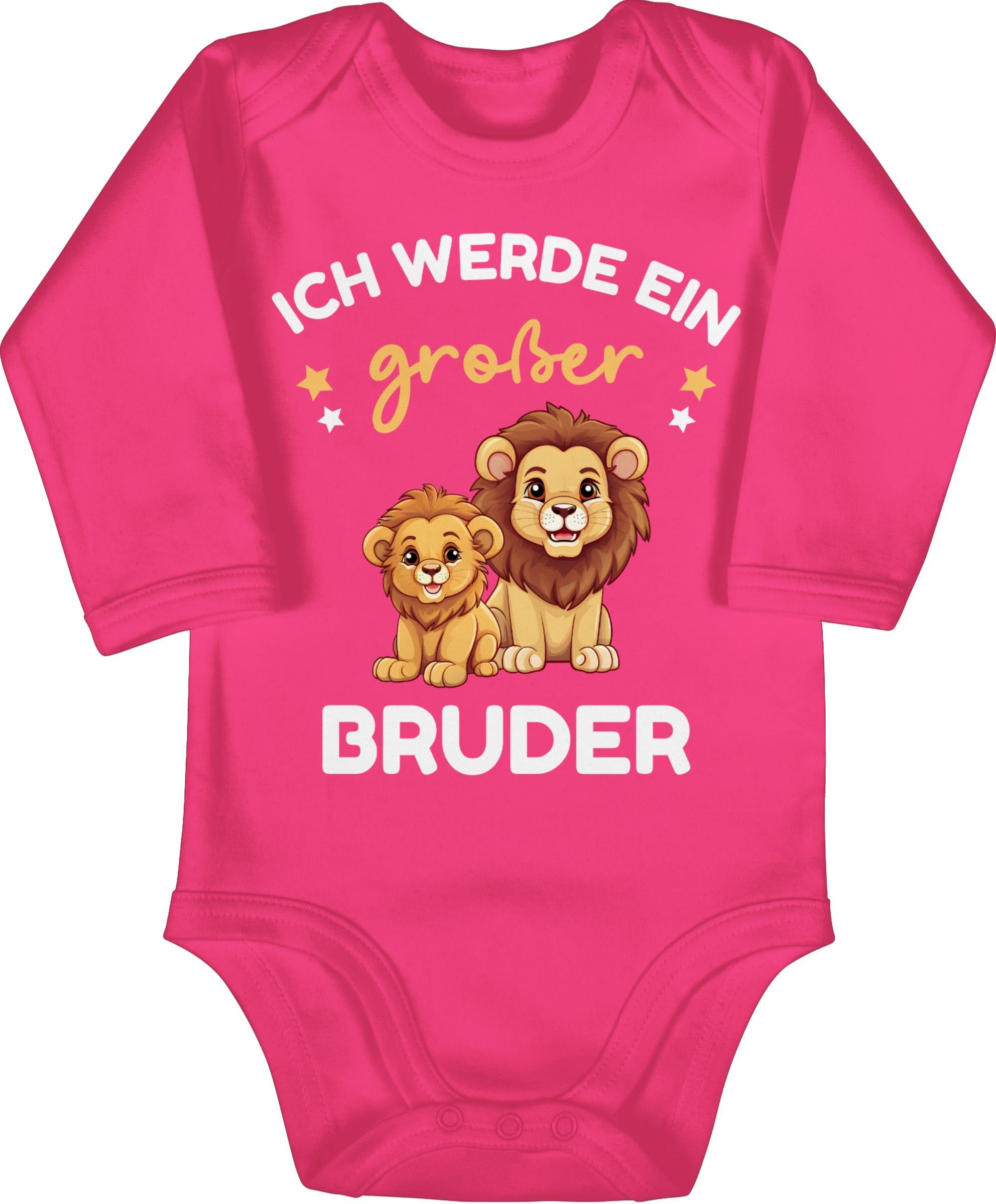 Shirtbody Ich werde großer Bruder Geschenk Löwen