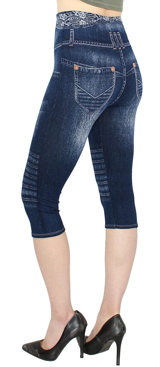 dy_mode 3/4-Leggings Damen Capri Leggings High günstig online kaufen