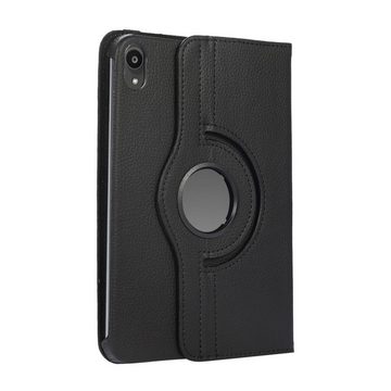 König Design Tablet-Hülle Apple iPad mini 6, Tablethülle für Apple iPad mini 6 Schutztasche Wallet Cover 360 Case Etuis