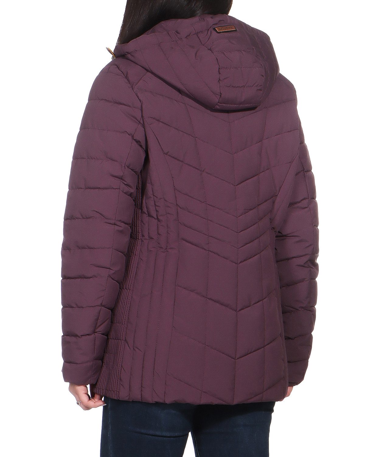 Aurela Damenmode Winterjacke Kuschelige Steppjacke mit Innenfell für Damen auch in großen Größen erhältlich, mit Kapuze
