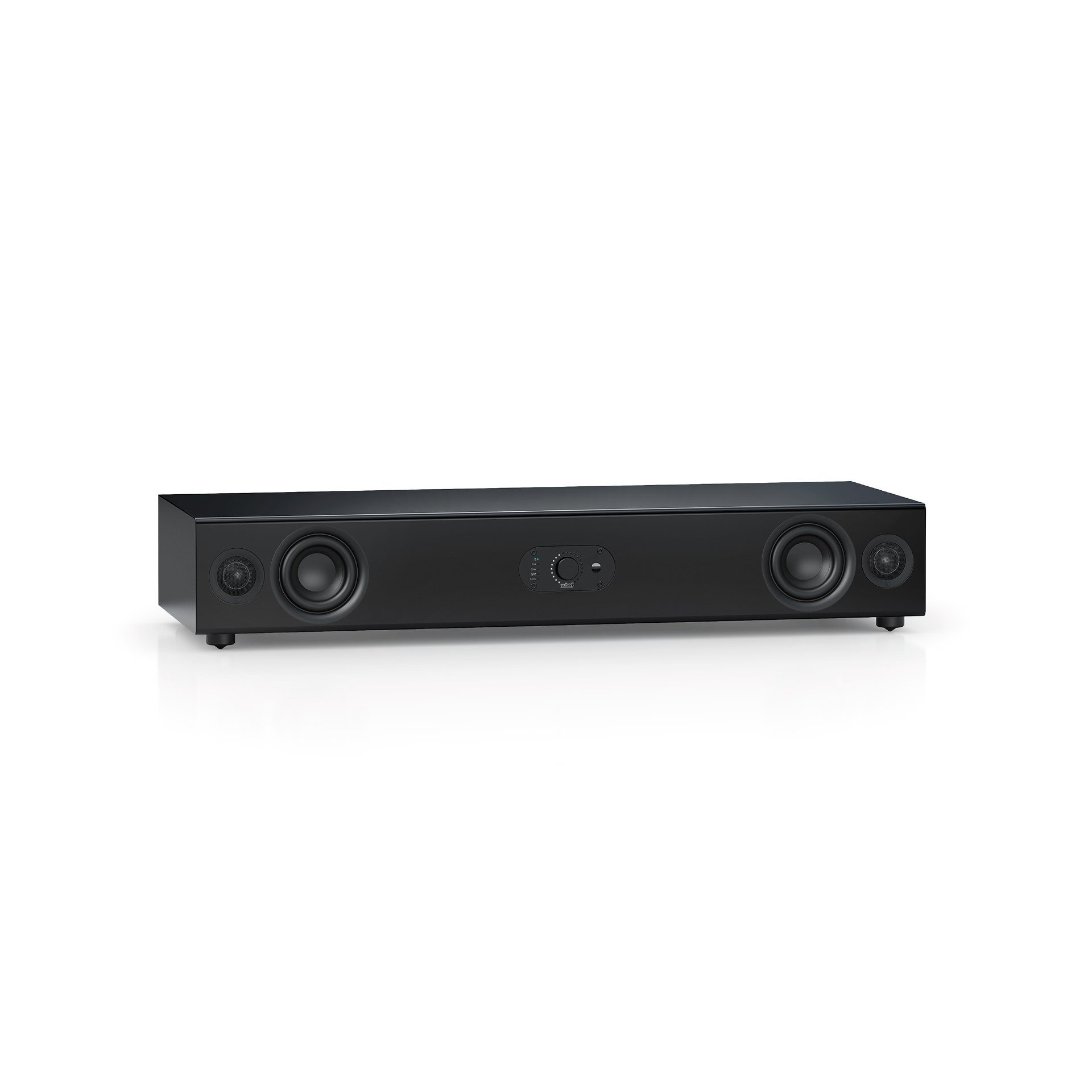 Nubert nuPro AS-3500 Soundbar (240 W, Bluetooth 5.0 aptX HD und Dolby Digital Decoder, Voice+, HDMI eARC) Mehrschichtlack Schwarz