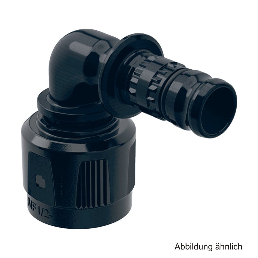 GEBERIT Wasserrohr Geberit Mepla MasterFix Übergangswinkel 90 Grad 16 mm x MF20 (PVDF)