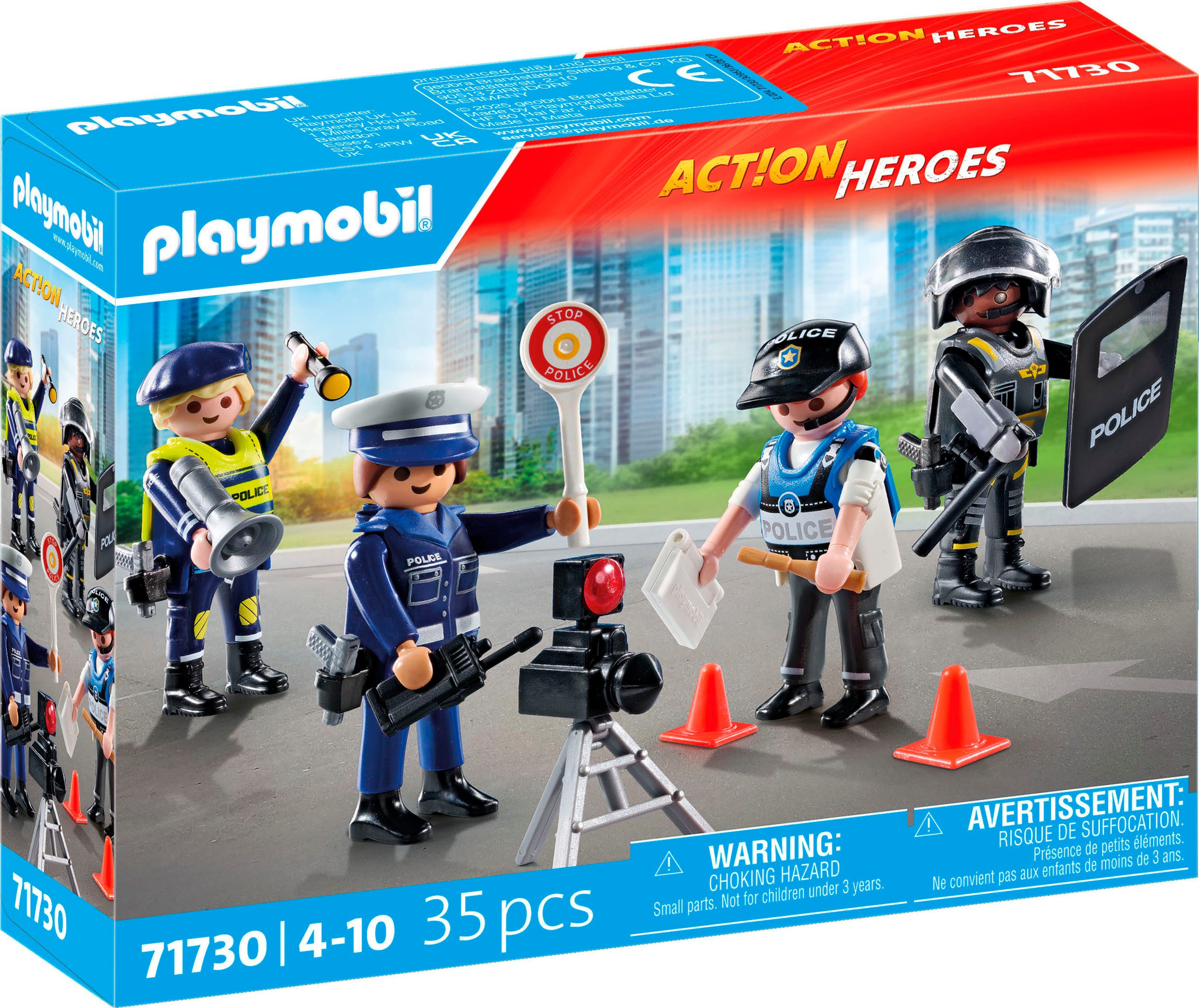 Playmobil® Figurenset Polizei (71730), Playmobil Action günstig online kaufen