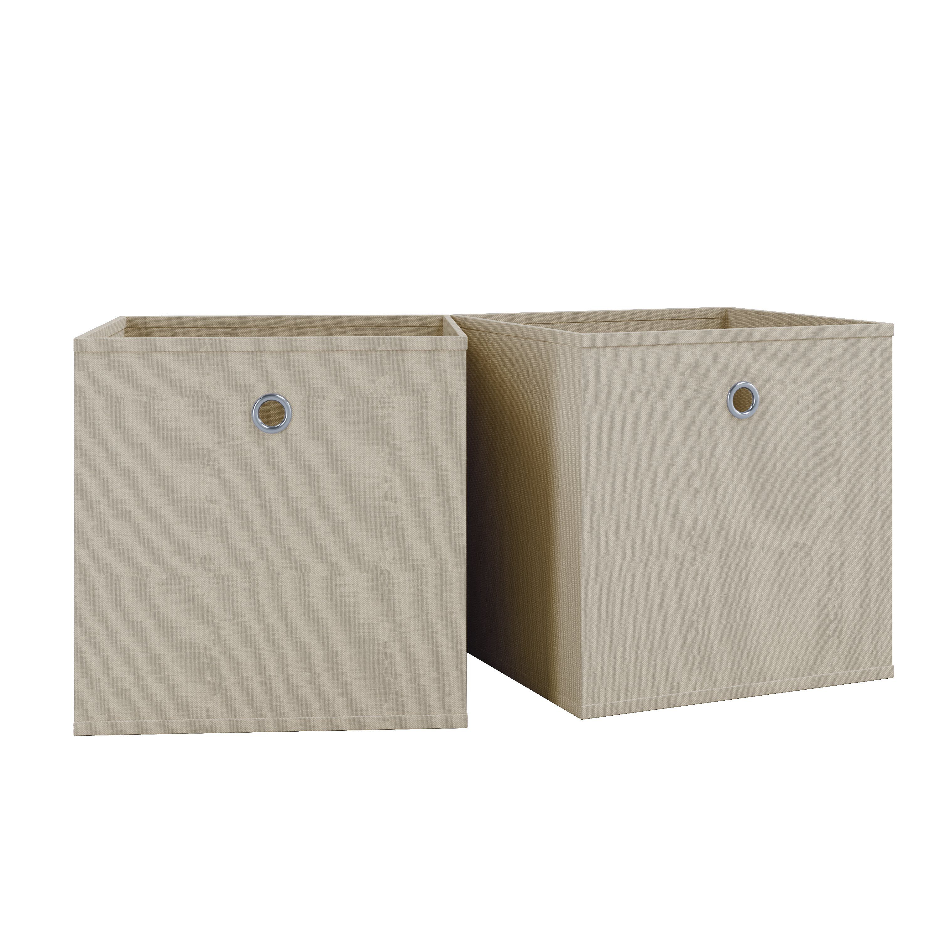 VCM Faltbox 2er Set Faltbox Klappbox Aufbewahrungsbox Boxas (Spar-Set, 2 St., 2)