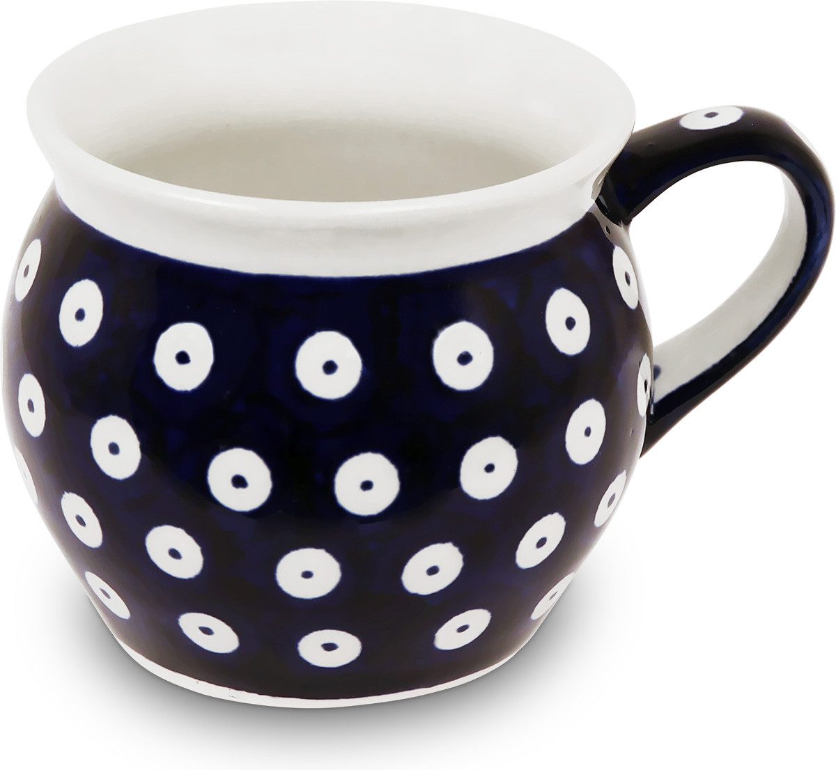 Bunzlauer Keramik Becher Bunzlauer Keramik 160ml Böhmischer Kugelbecher Espresso-Becher Dekor42, Keramik