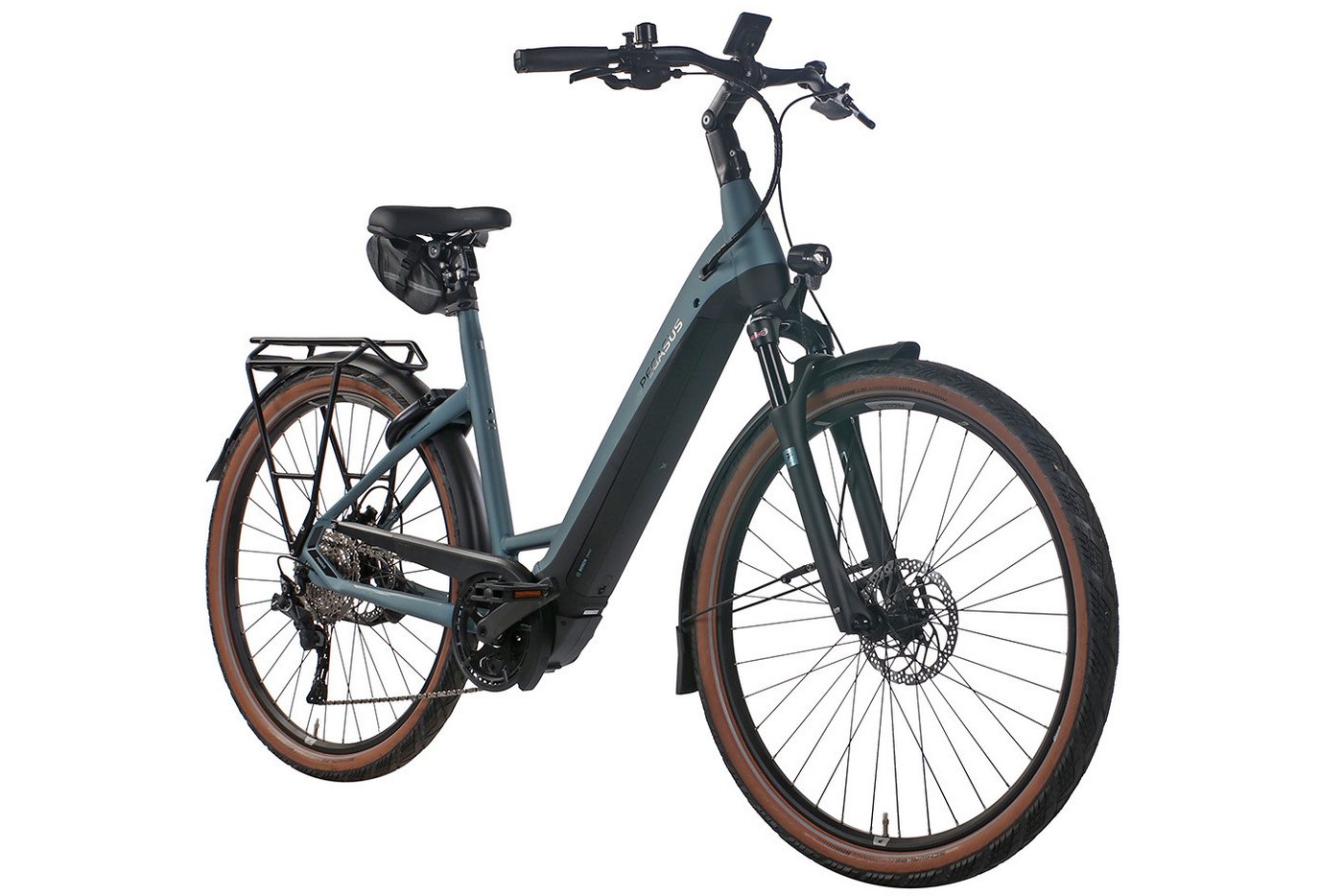 Thumbnail - Pegasus E-Bike Pegasus Premio Evo 10 lite ltd. Edition 750 Wh Damen blau, 10 Gang SHIMANO Deore RD-M5120 Shadow Plus, Ke...