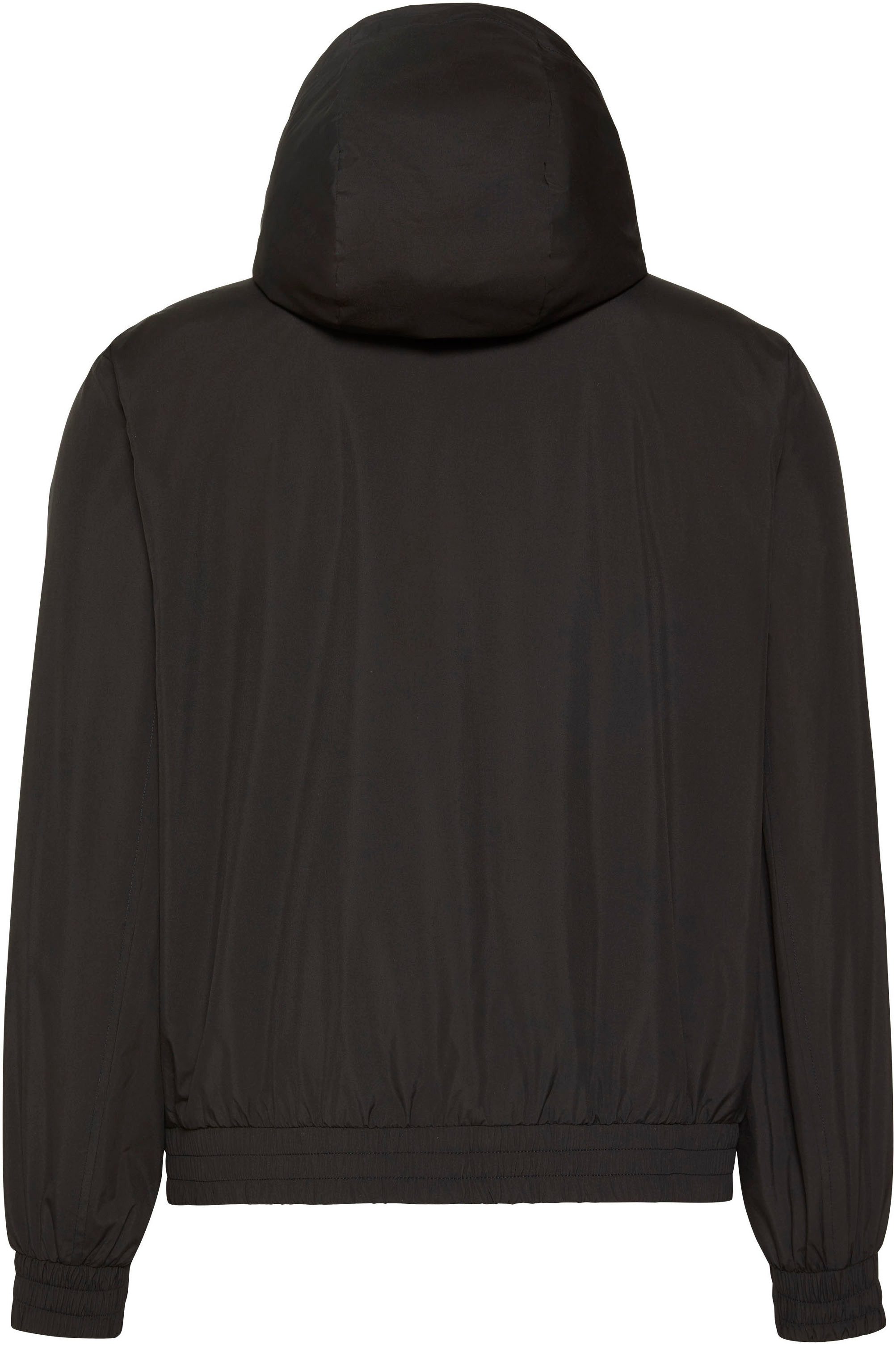 Calvin Klein Jeans Allwetterjacke HOODED NYLON Regular fit mit Rundhalsausschnitt und Kapuze