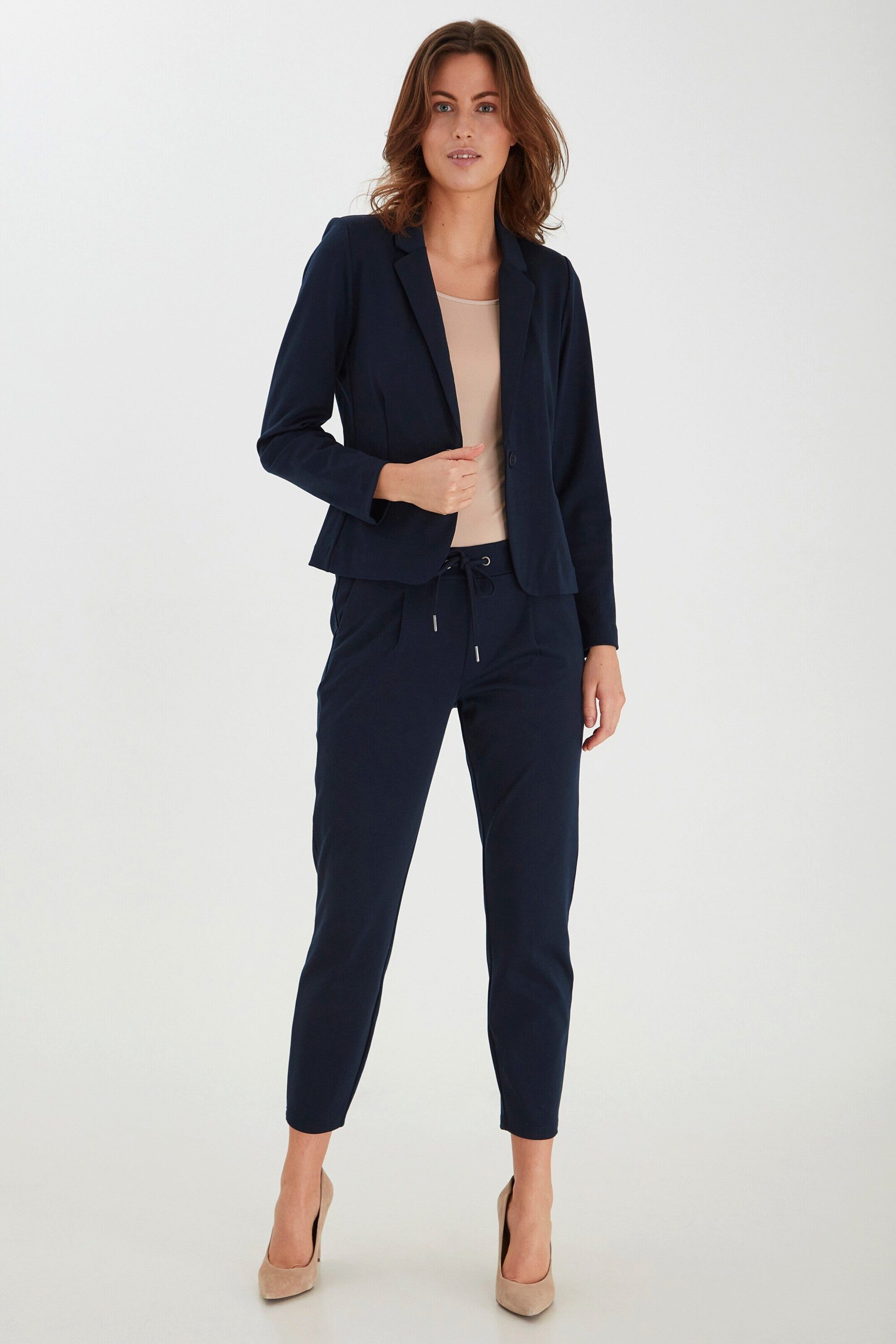 b.young Kurzblazer Rizetta (1-tlg) Plain/ohne Details