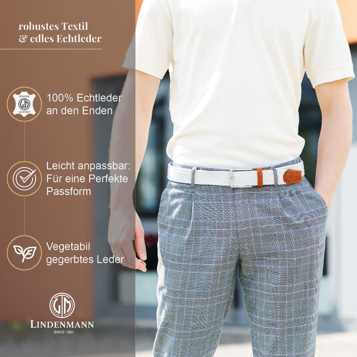 LINDENMANN Stretchgürtel