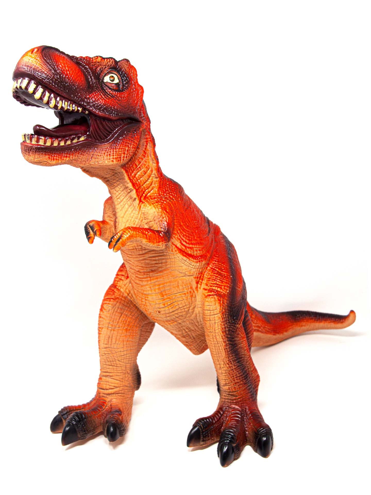Cornelißen Spielfigur Dinosaurier Spielfigur - Riesen T-Rex rot - 43cm