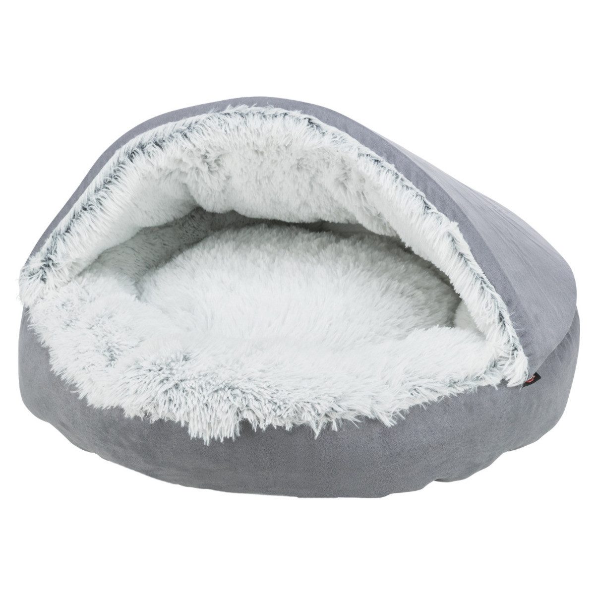 TRIXIE Tierhöhle Höhlenbett Harvey grau/weiß-schwarz für Hunde