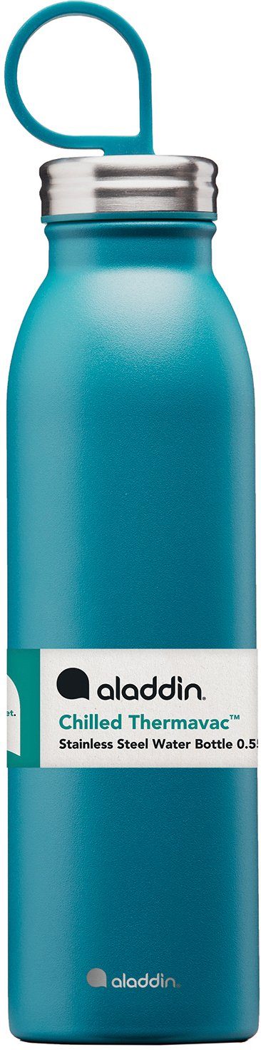 dunkelblau ml Edeltahl auslaufsicher, in Trendfarben, Isolierflasche Chilled aladdin Thermavac, 0,55