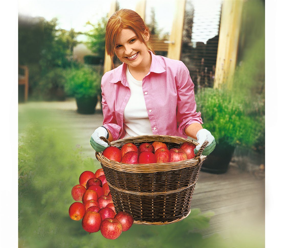 Dehner Weidenkorb Gartenkorb rund, versch. Größen, auch für Holz als Kaminkorb geeignet