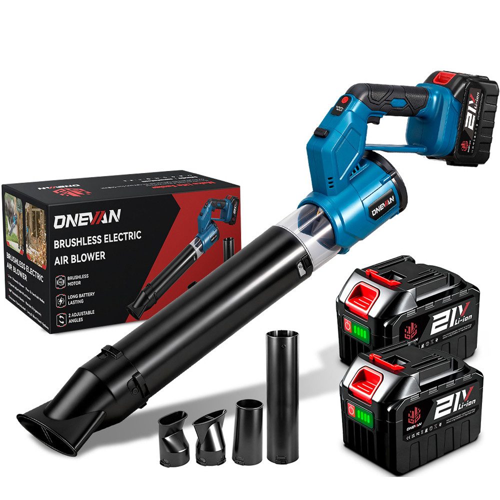 ONEVAN Akku-Laubbläser 21V Bürstenloser Laubbläser, 288 km/h Elektrischer G günstig online kaufen