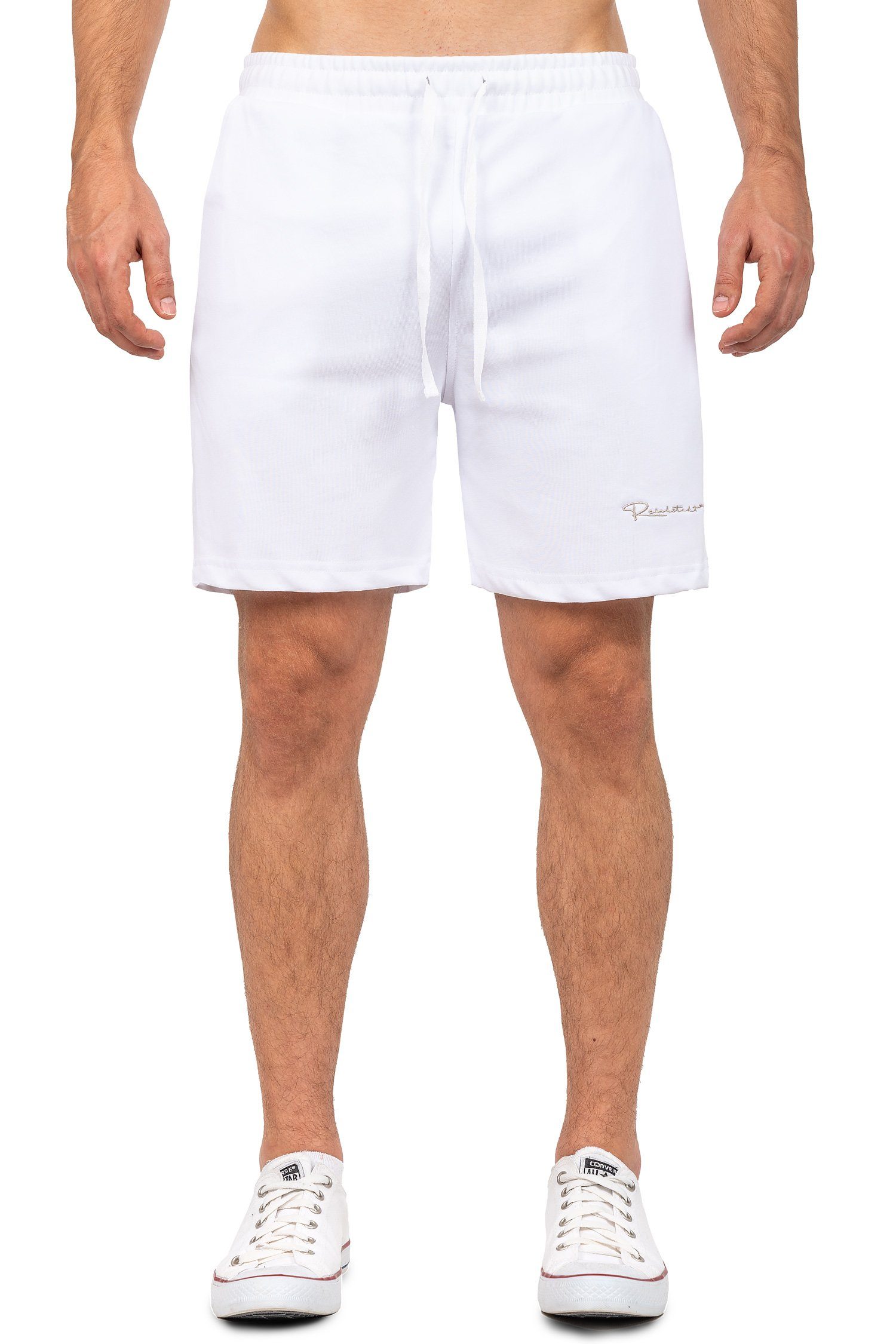 Reichstadt Shorts Herren Kurze Hose Marken-Stick günstig online kaufen